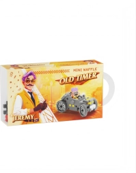 Mini Waffle Závodné autíčko sivé