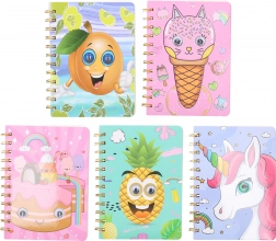 Linkovaný zošit s očami 13x18 cm