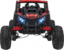 detské elektrické auto buggy atv defend 4x4 červené