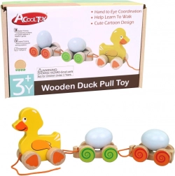 Drevené ťahadlo Kačica