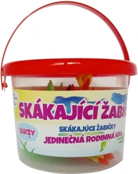 Skákajúce žabky QUIZY – rodinná stolová hra