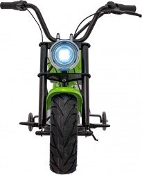 detská elektrická motorka chopper warrior zelená