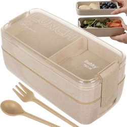 Lunchbox Ruhhy 750 ml so súpravou príborov