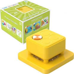 Nastaviteľný dierovač CaDA – žltá tvorivá sada 108 dielikov