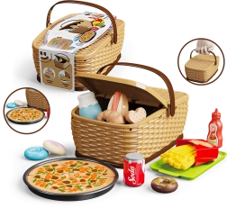 Detský piknikový košík – pizza set