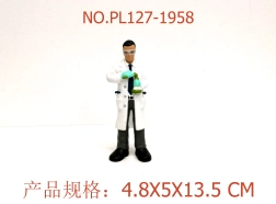 Figúrka chemik 13,5 cm - 1 kus
