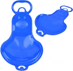 Plastové detské sane na sneh s rukoväťou