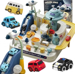 Woopie interaktívna autíčková dráha – vesmírne dobrodružstvo