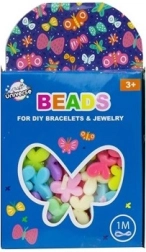 Sada korálikov – motýle + 1 meter šnúrka
