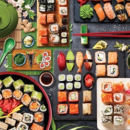 Puzzle EUROGRAPHICS Sushi stôl 1000 dielikov