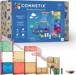 Connetix Ball Run rozširujúca sada – magnetické stavebnice, 66 dielov