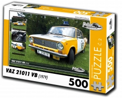 Puzzle Retro Autá VAZ 21011 VB 1979 500 dielikov