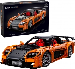 Stavebnica CaDA RC športové auto MAZDA RX-7 56 cm, 3305 dielikov