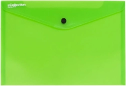 Puzdro s patentným uzáverom A4, zelené, eCollection