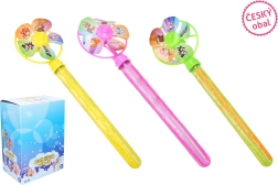 Bublifuk s veterníkom 76 ml, 34 cm – české balenie