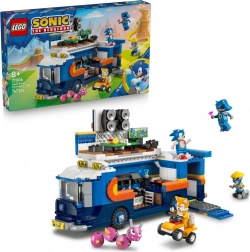 lego sonic: špeciálna mobilná základňa s kamiónom a štvorkolkou
