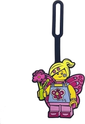 LEGO menovka na batožinu – Motýlia dievča