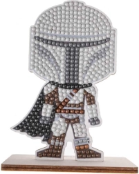 Diamantové maľovanie Crystal Art Buddies Star Wars: The Mandalorian – samostatná dekoratívna figúrka