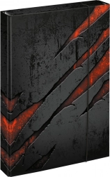 Baagl dosky na školské zošity A4 Jumbo Láva