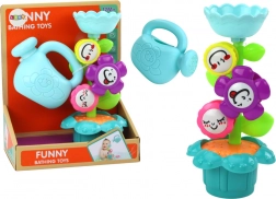 Detská kúpace hračka Kvety a Kanvička farebné