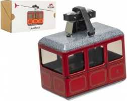 Kovový model lanovky pre deti