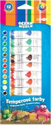 Temperové farby Ocean World 12×12 ml