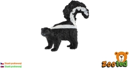 Figúrka skunka pruhovaného Zooted 5 cm – 1 kus