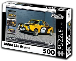 Puzzle Retro-Auta Škoda 130 RS 500 dielikov