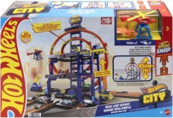 Hot Wheels City maxi garáž s dvojitou slučkou