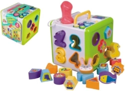 Vkladačka kocka s telefónom pre najmenších