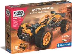 Clementoni Science & Play mechanické laboratórium – buggy a štvorkolka 2v1