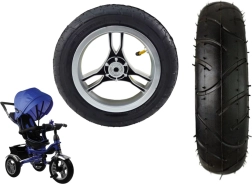 Plastové zadné koleso s nafukovacou gumovou pneumatikou pre PRO600