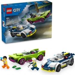 Lego City policajná naháňačka s muscle carom 60415