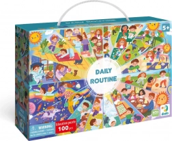 Puzzle Denná Rutina 100 dielikov