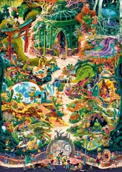 HEYE puzzle botanická záhrada 2000 dielikov