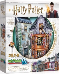 3D puzzle HARRY POTTER: Weasleyovské čarodejnícke žarty a Denný prorok (285 dielikov) – WREBBIT