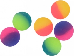 Skákacie neónové loptičky 6 cm – sada