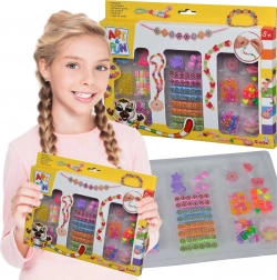 Kreatívna sada na výrobu náramkov s korálikmi a písmenkami SIMBA ART&FUN