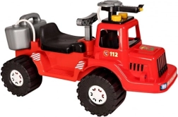 Odrážadlo hasiči so striekaním vody, plastové, 24m+