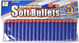 Náboje s prísavkou 20 ks pre hračky