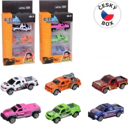 Kovové nákladné autá, dva typy