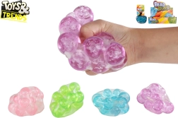 Antistresová loptička s praskajúcimi guľôčkami 9 cm TOYS&TRENDS