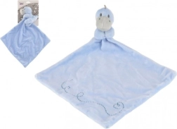 Plyšový mojkáčik dinosaurus modrý 24 × 24 cm