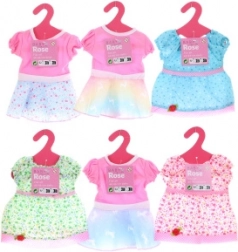 Šatočky pre bábiku 40–45 cm, mix farieb