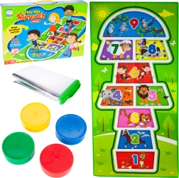 Hra skákací panák – hracia podložka