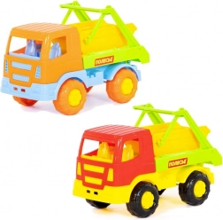 Hračka komunálne auto s kontajnerom Salute