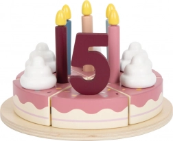 drevená narodeninová torta na krájanie small foot Tasty