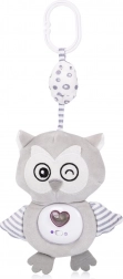 Plyšová hračka na kočík a postieľku s melódiami CHIPOLOINO Owl