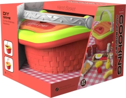 Herný set košík s jedlom pre deti