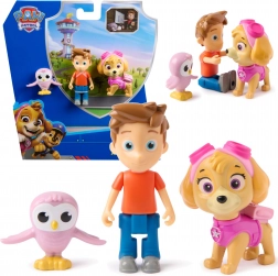 Paw Patrol figúrky Skye, Alex Porter a sovička